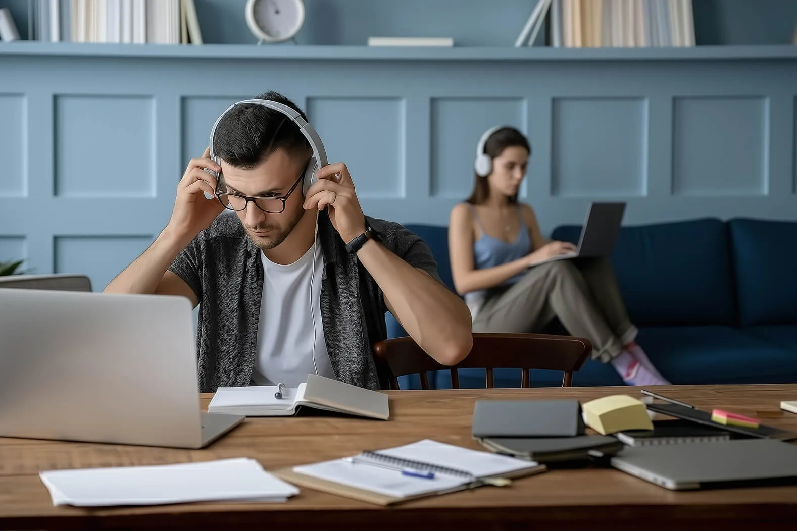 Студенти за навчанням онлайн